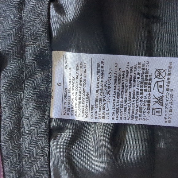 Banana Republic Reegan straight leg trousers. Size 6 - Picture 5 of 5